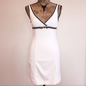 Bebe white dress